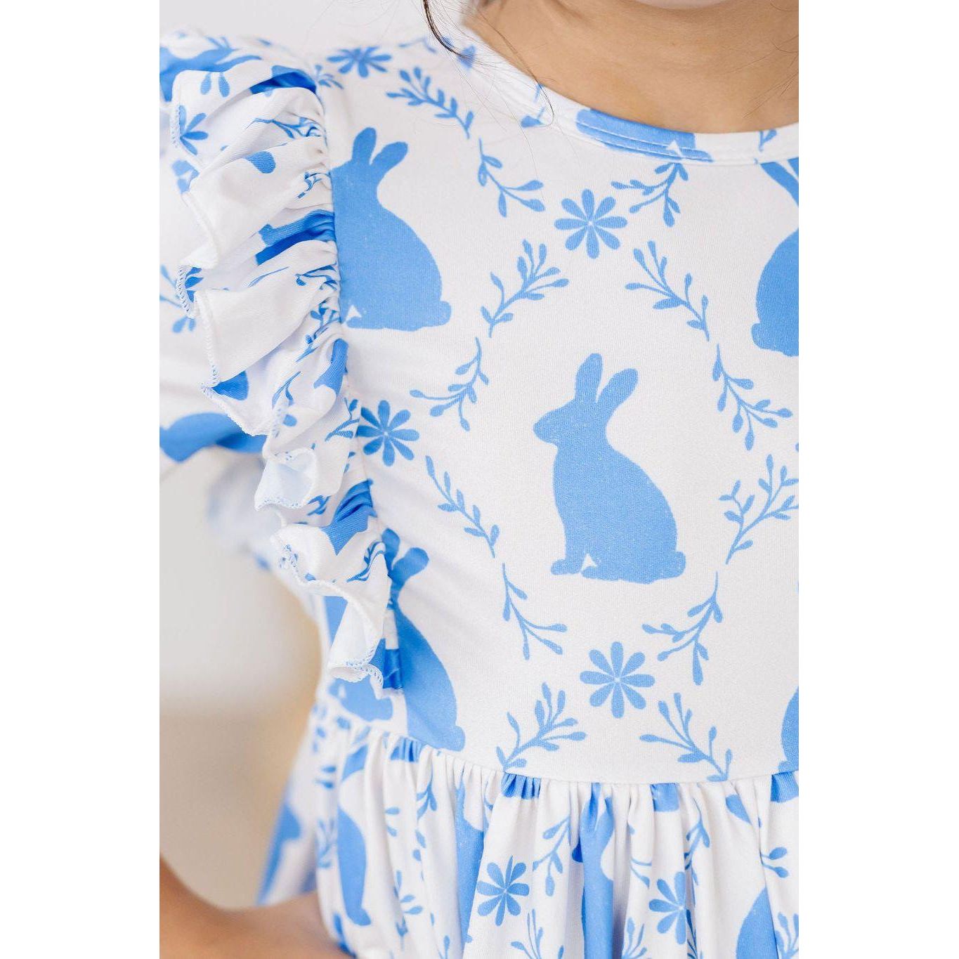 Hop 'til You Drop Ruffle Twirl Dress