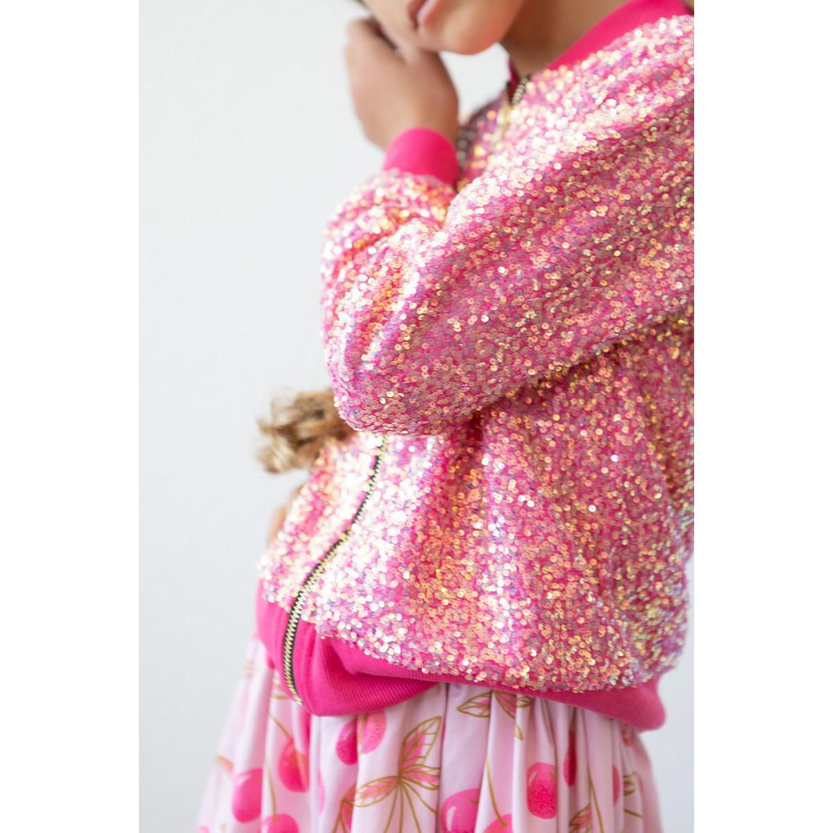 Hot Pink Sequin Jacket