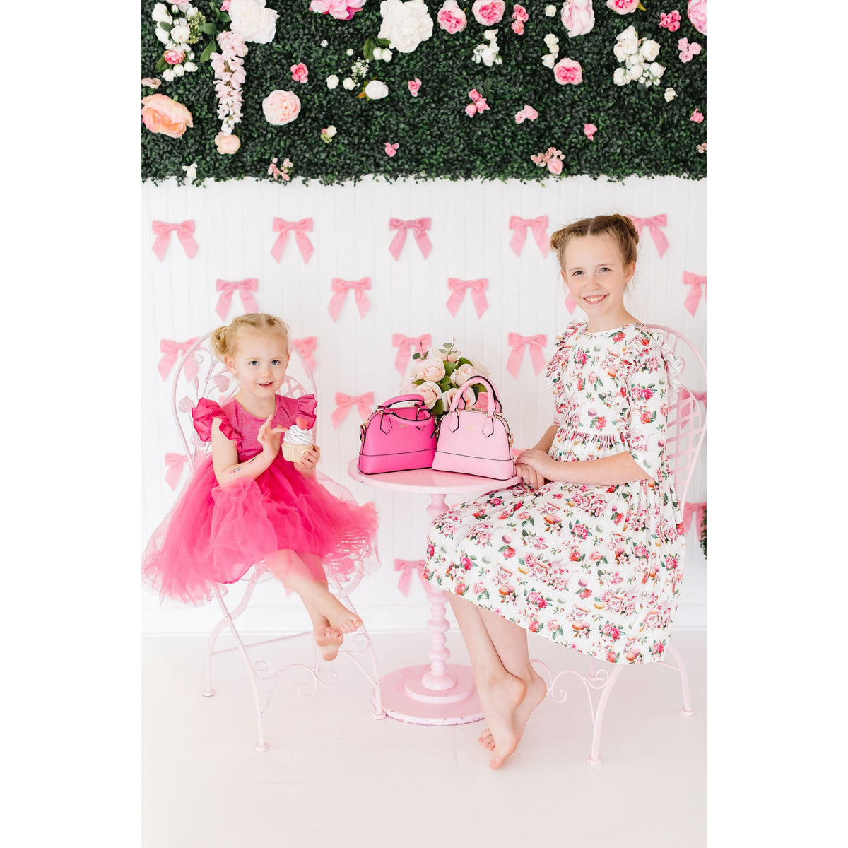 Hot Pink Shimmer Tutu Dress