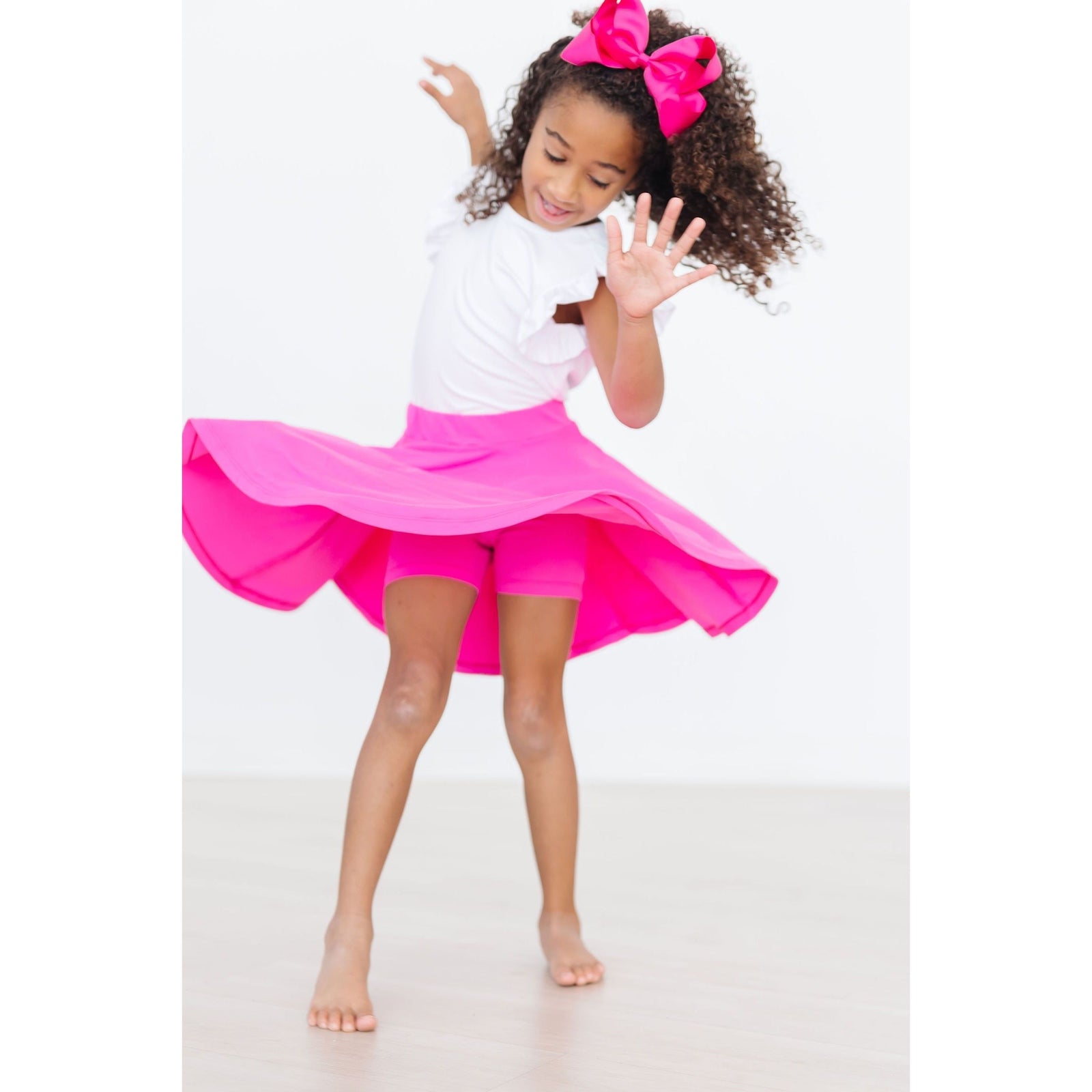 Hot Pink Twirl Skort