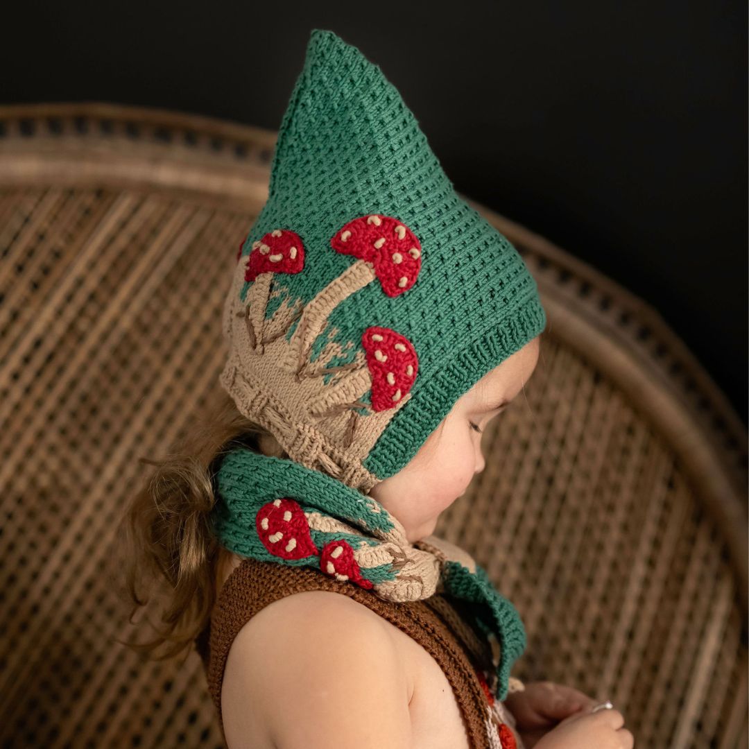 Mushroom Pixie Hat - In Stock
