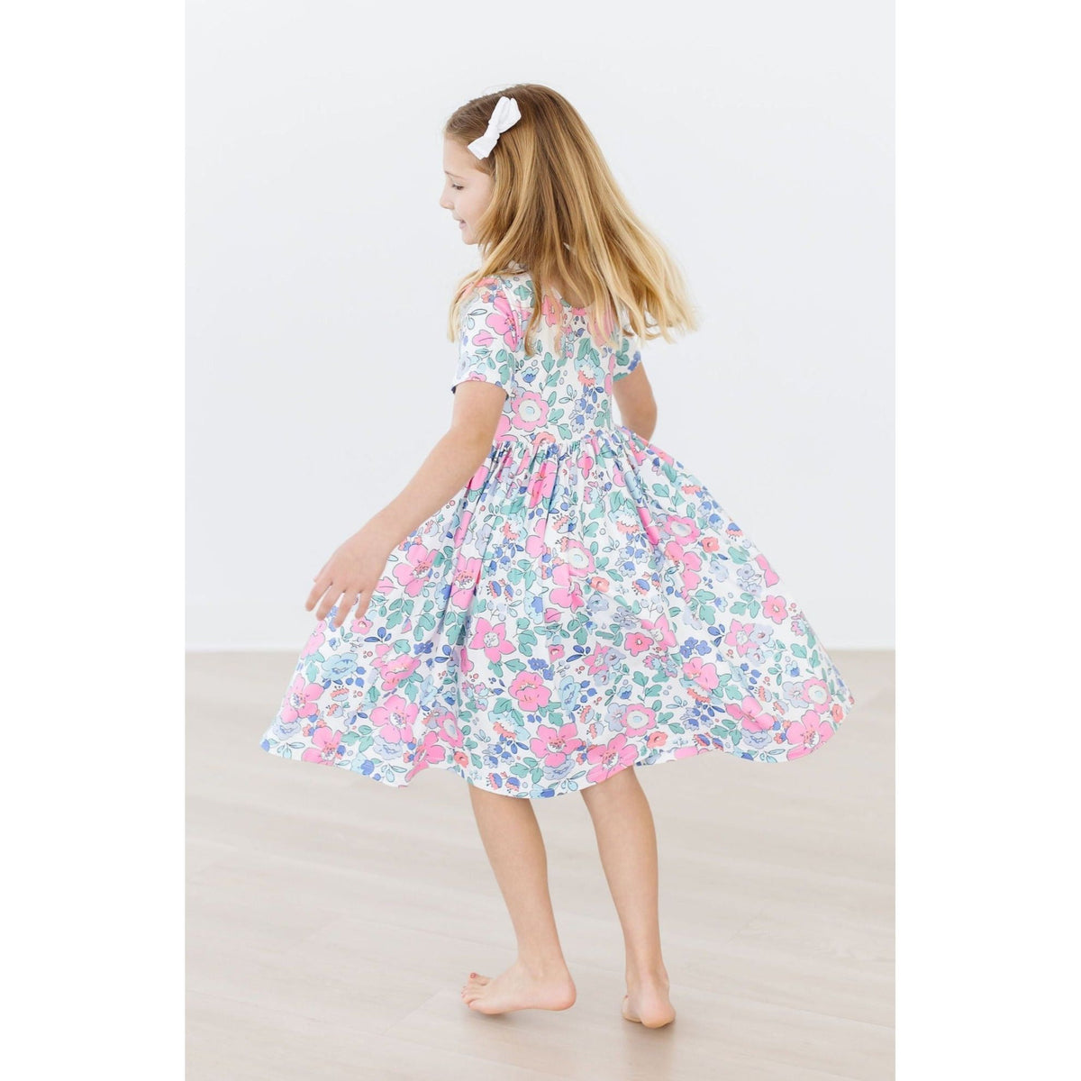 Hydrangea S/S Pocket Twirl Dress