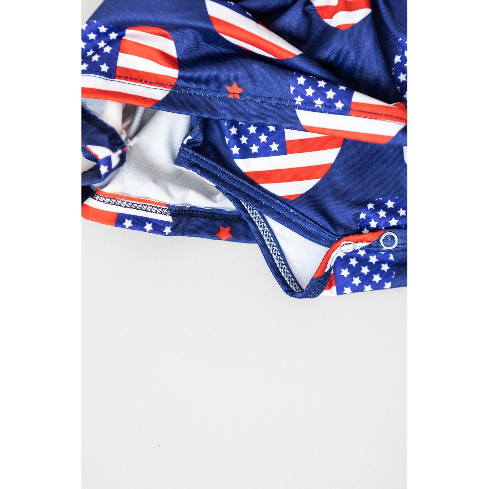 I Heart the USA S/S Twirl Bodysuit