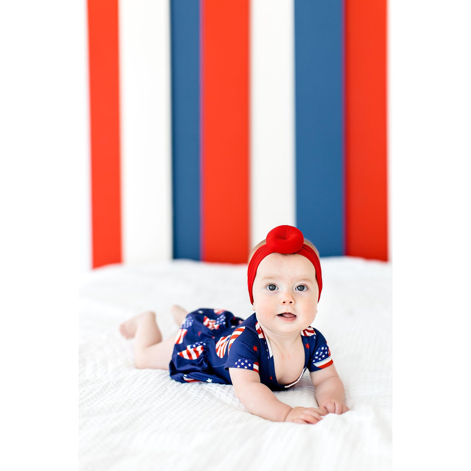 I Heart the USA S/S Twirl Bodysuit