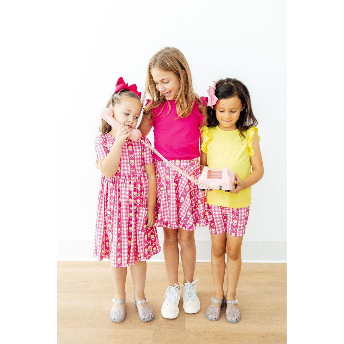 I Love You Tulip Much S/S Pocket Twirl Dress