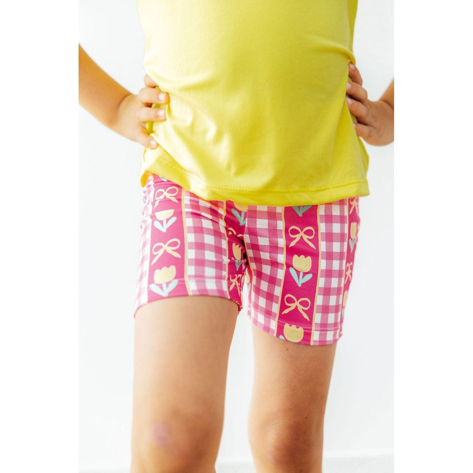 I Love You Tulip Much Twirl Shorts