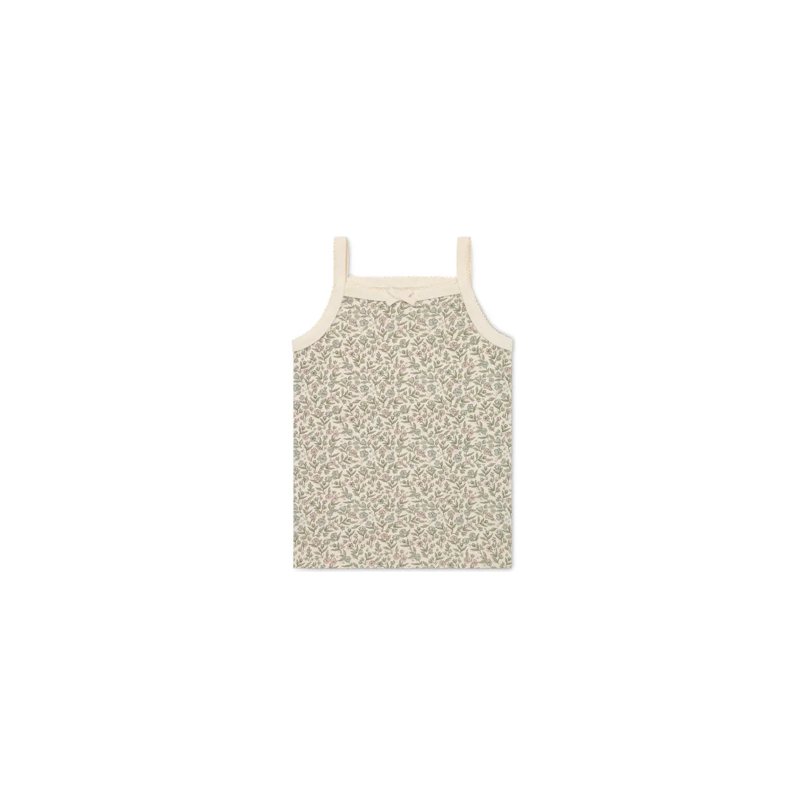 organic cotton singlet | ariana eggnog