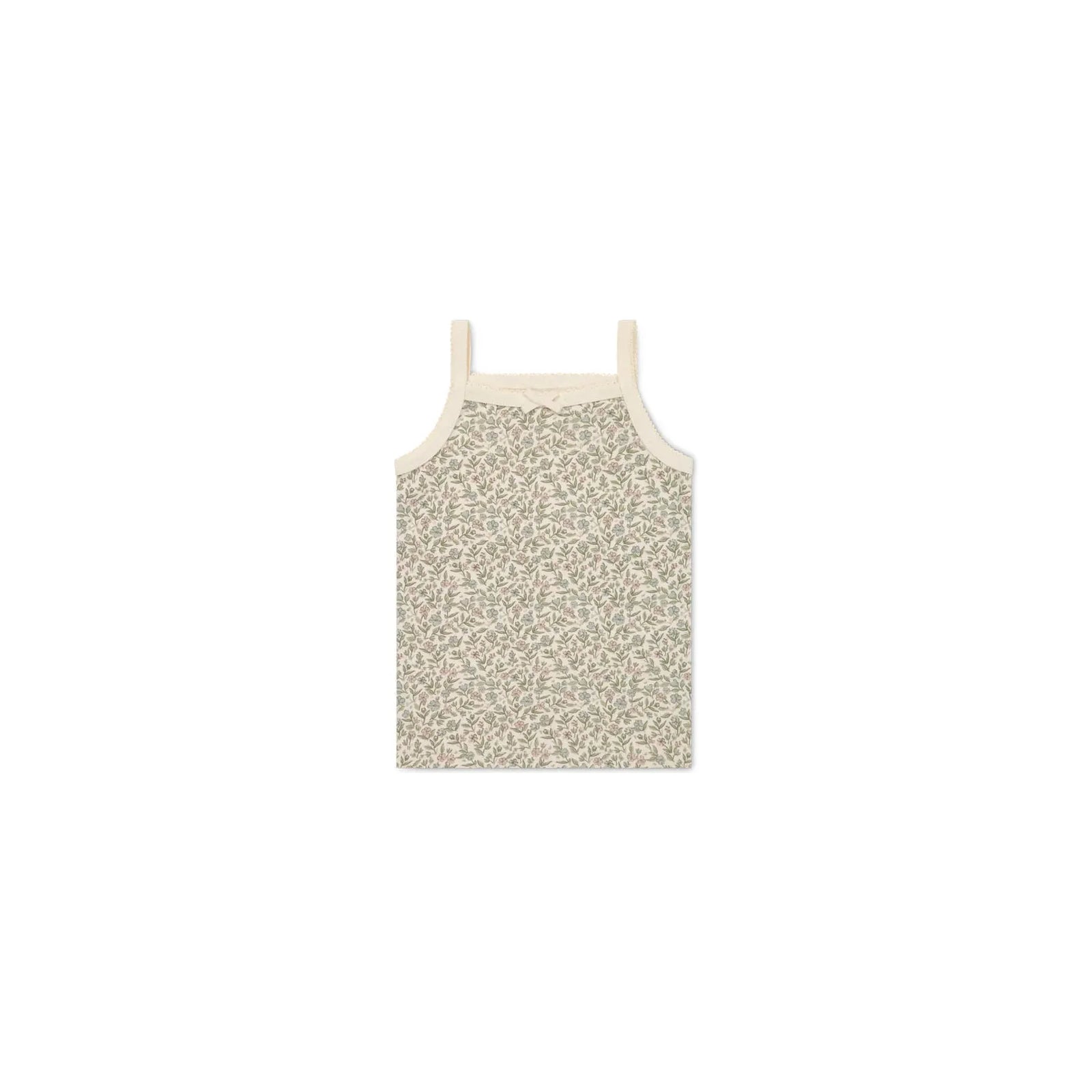 organic cotton singlet | ariana eggnog