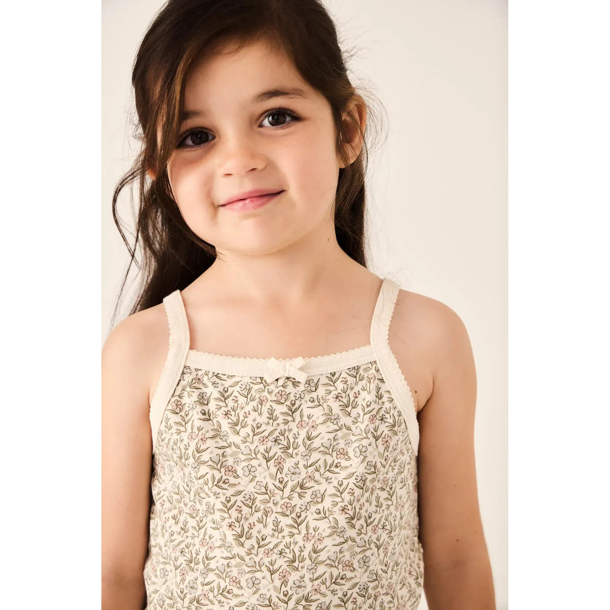 organic cotton singlet | ariana eggnog