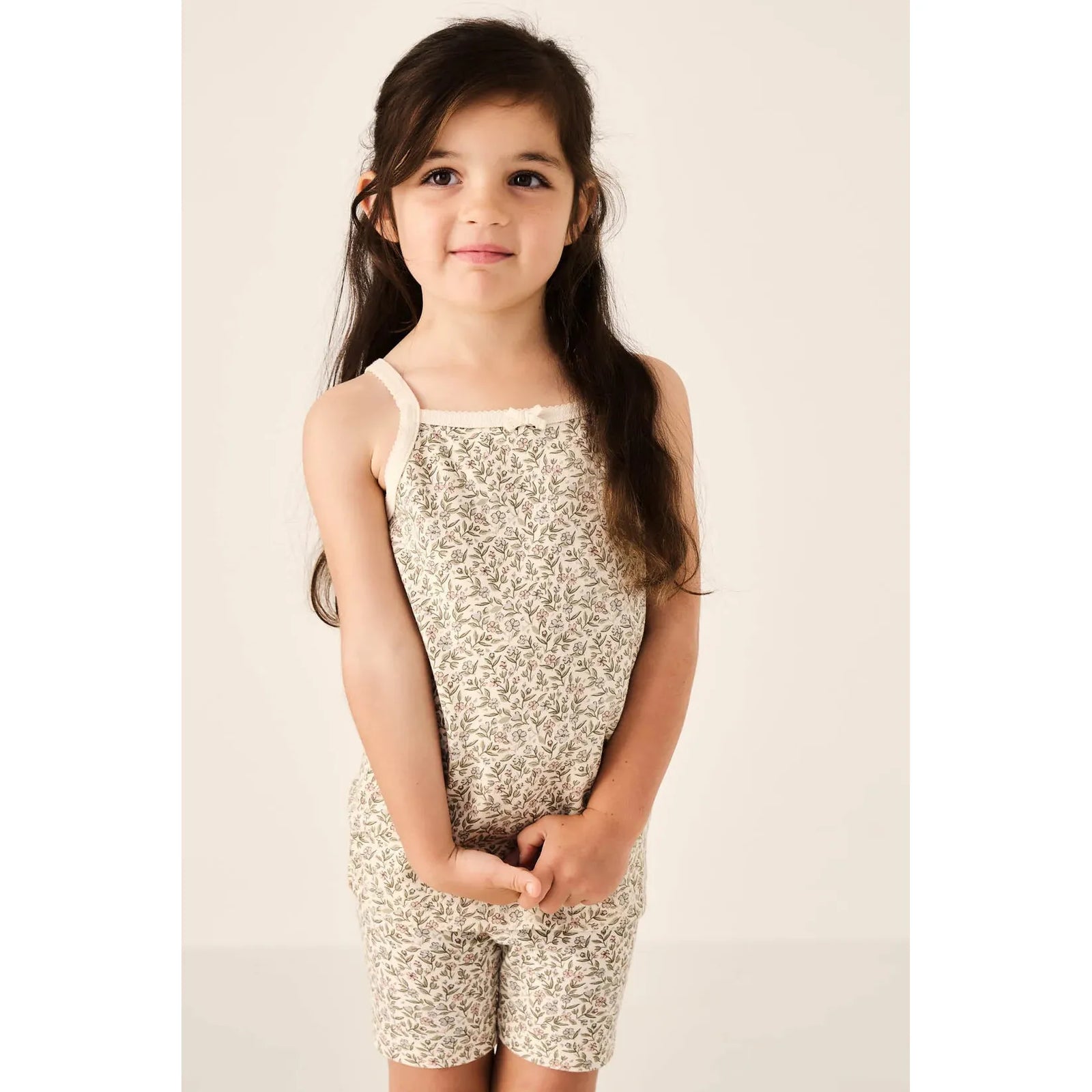 organic cotton singlet | ariana eggnog