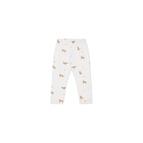 organic cotton everyday legging | lenny leopard cloud