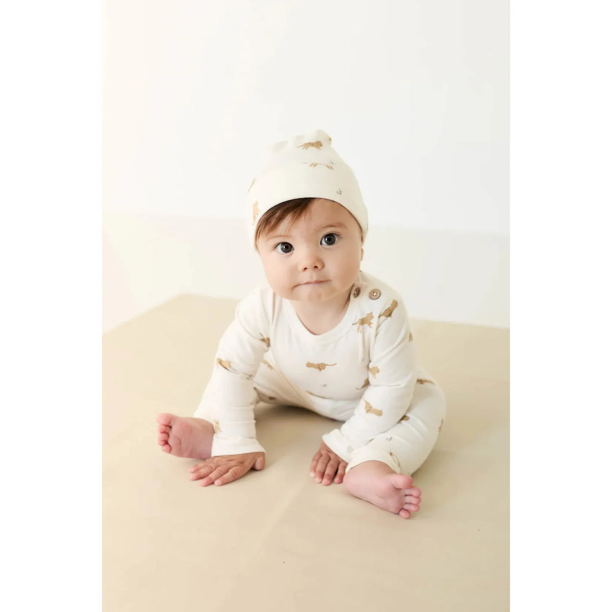 organic cotton everyday legging | lenny leopard cloud