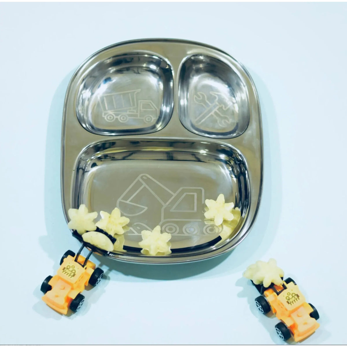 stainless steel divided plate set (2) | trucks