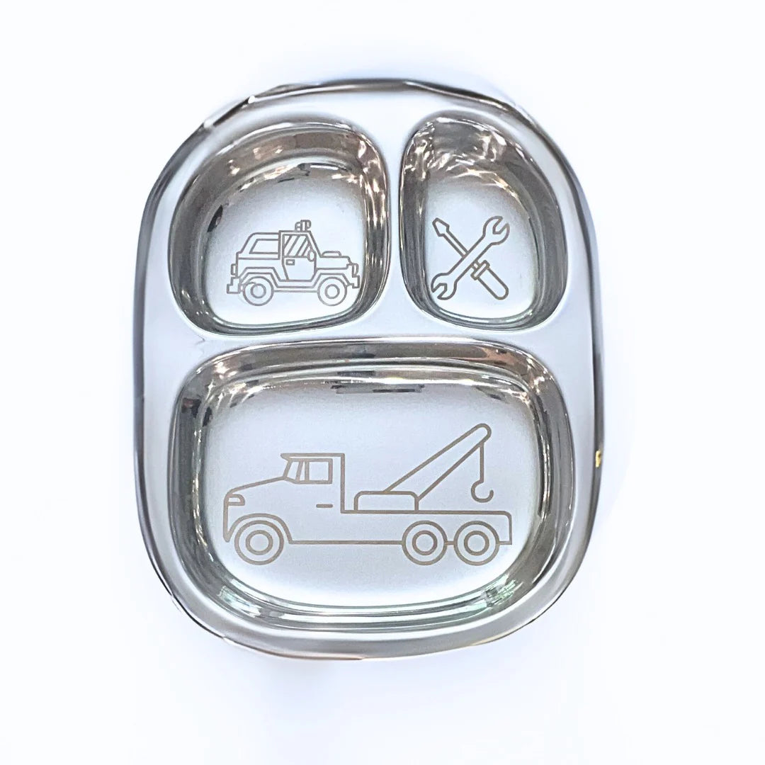 stainless steel divided plate set (2) | trucks