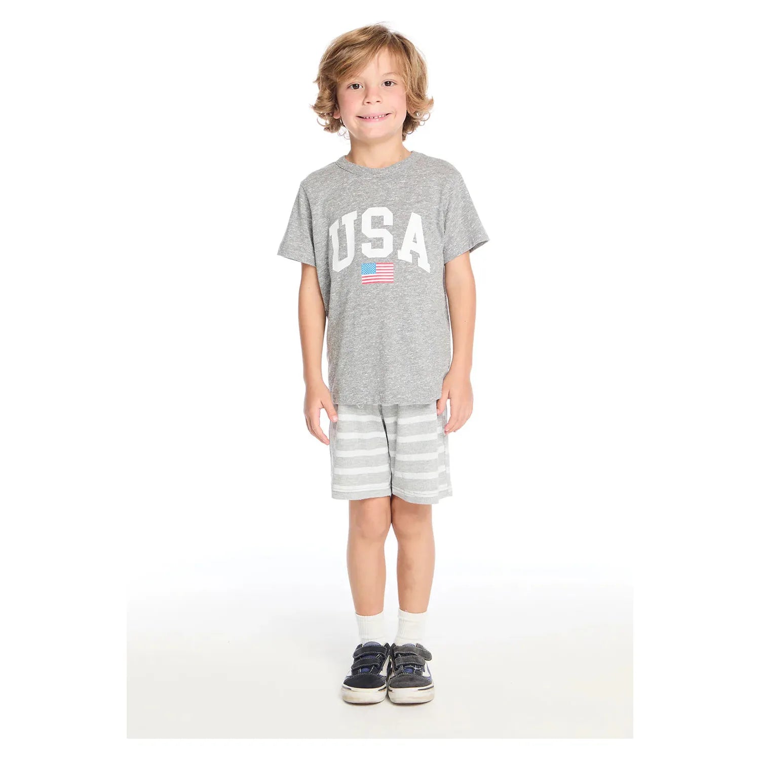 tri-blend short sleeve tee | USA
