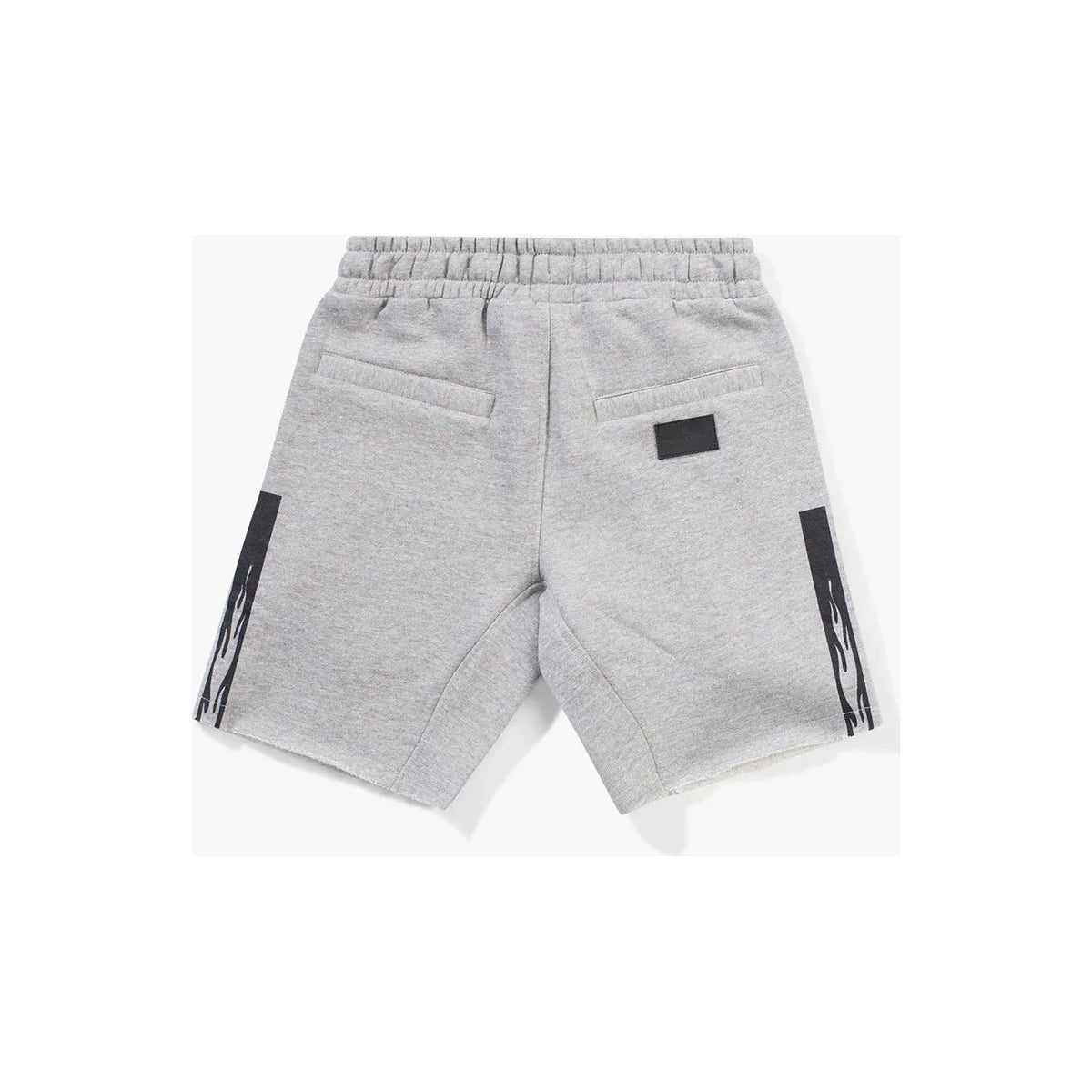 side flames short | grey marle