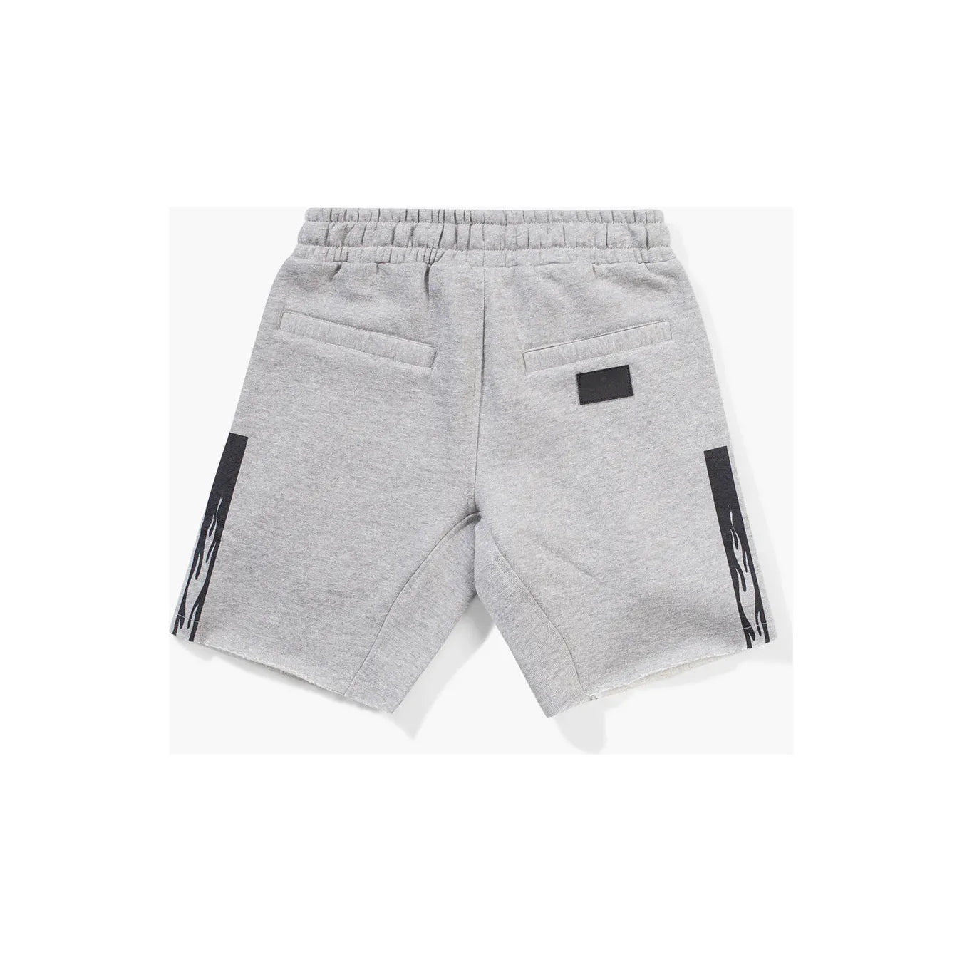 side flames short | grey marle