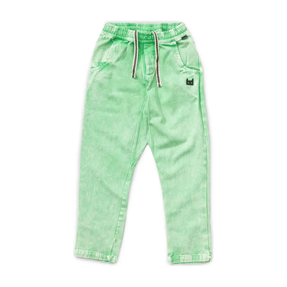acid rain pant | acid green