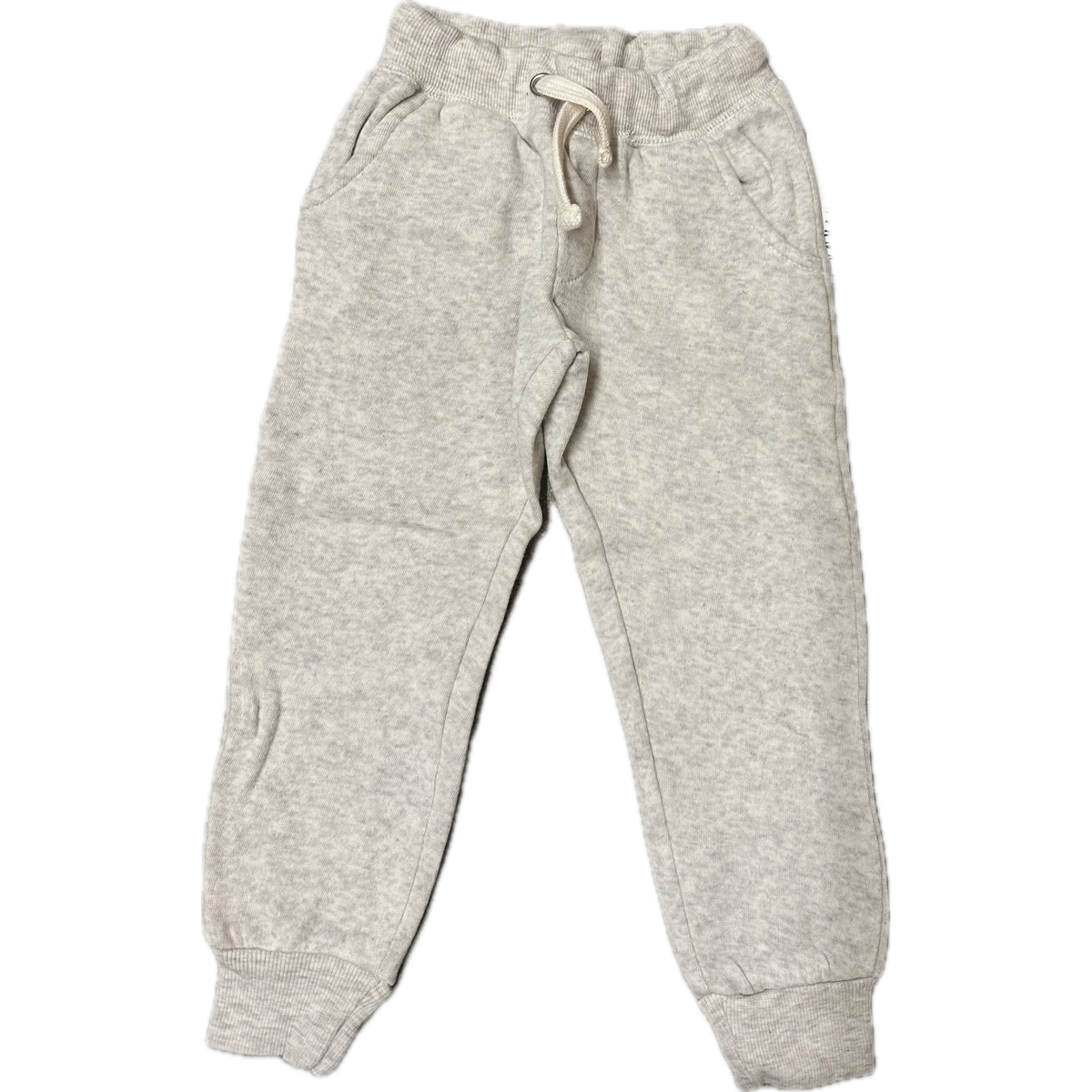 cuff bottom sweatpants | oatmeal