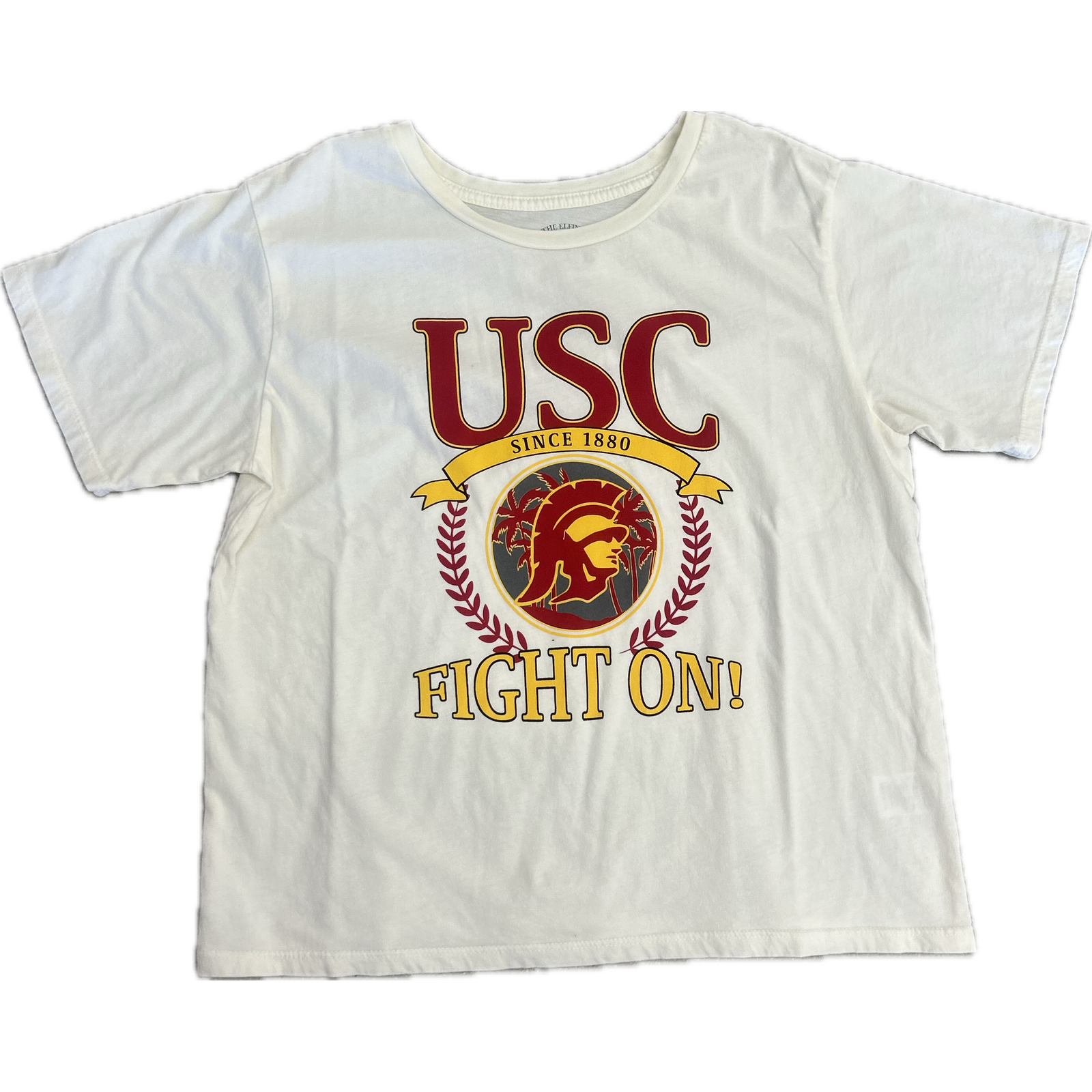 usc crest tee