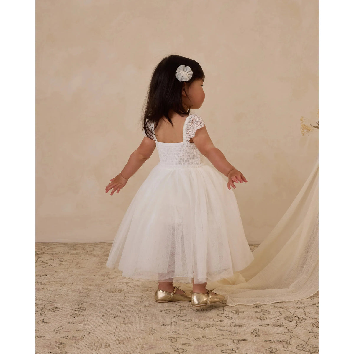 camilla dress || white