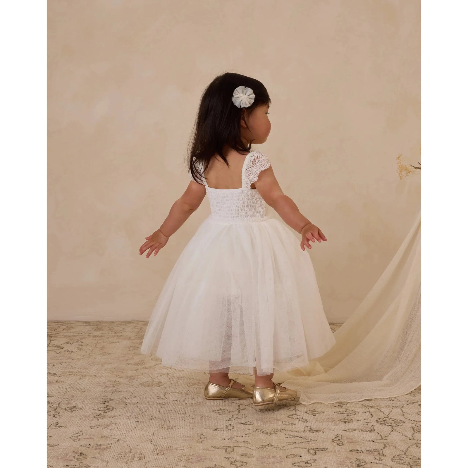 camilla dress || white