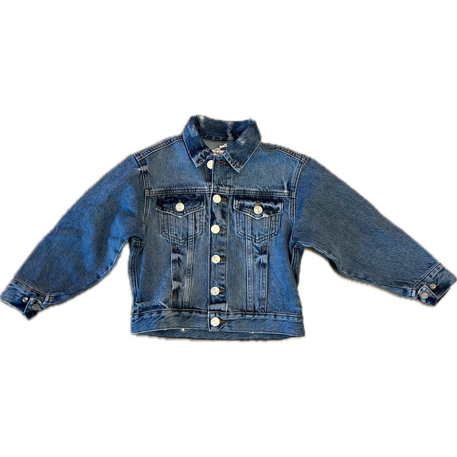 mini denim jacket | peyton