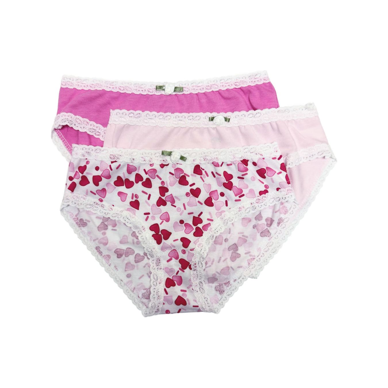 underwear set | heart sprinkles