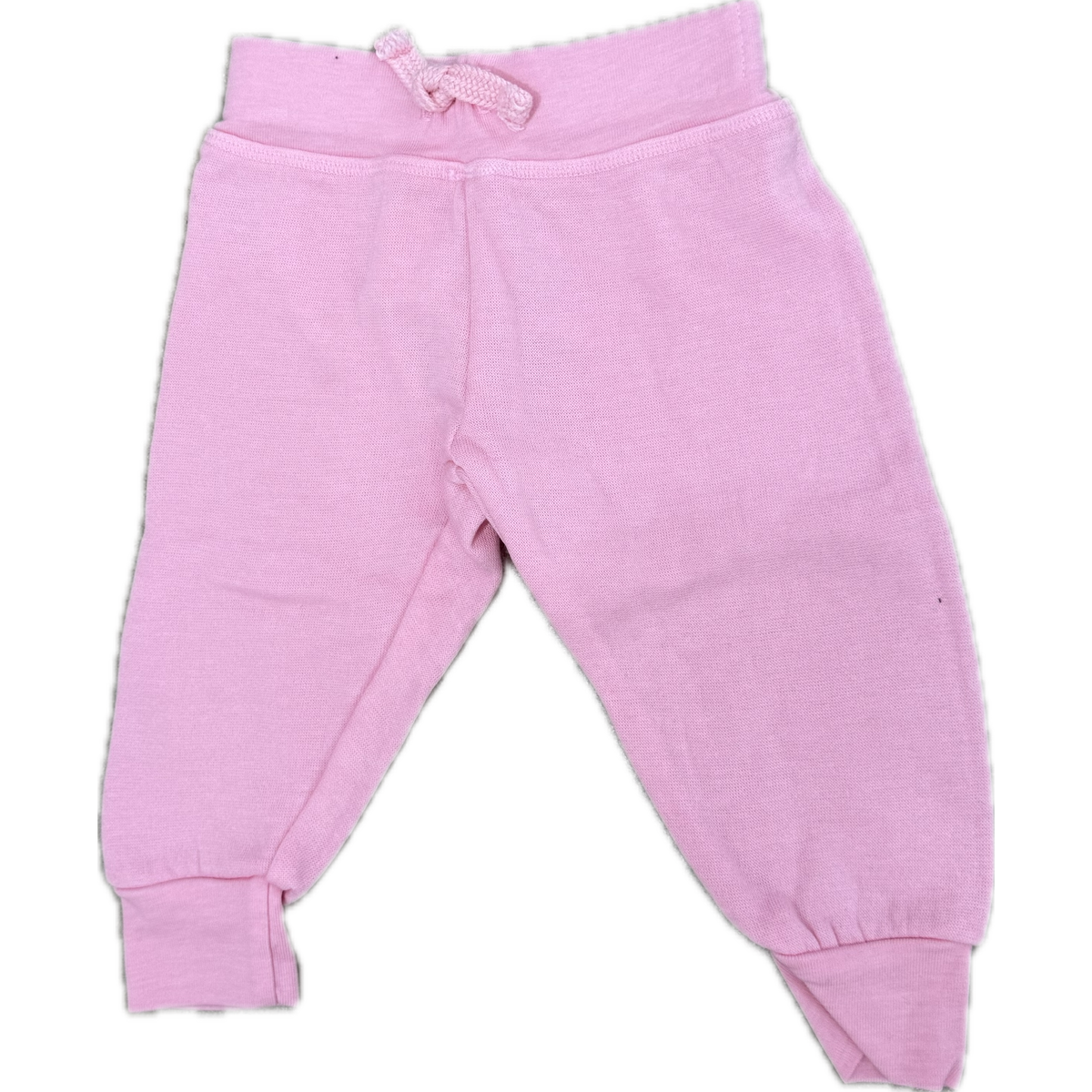 sweatpant with cuff band | pink