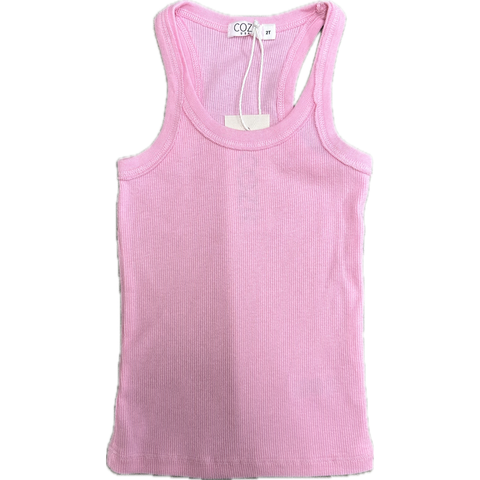 tank top | candy pink