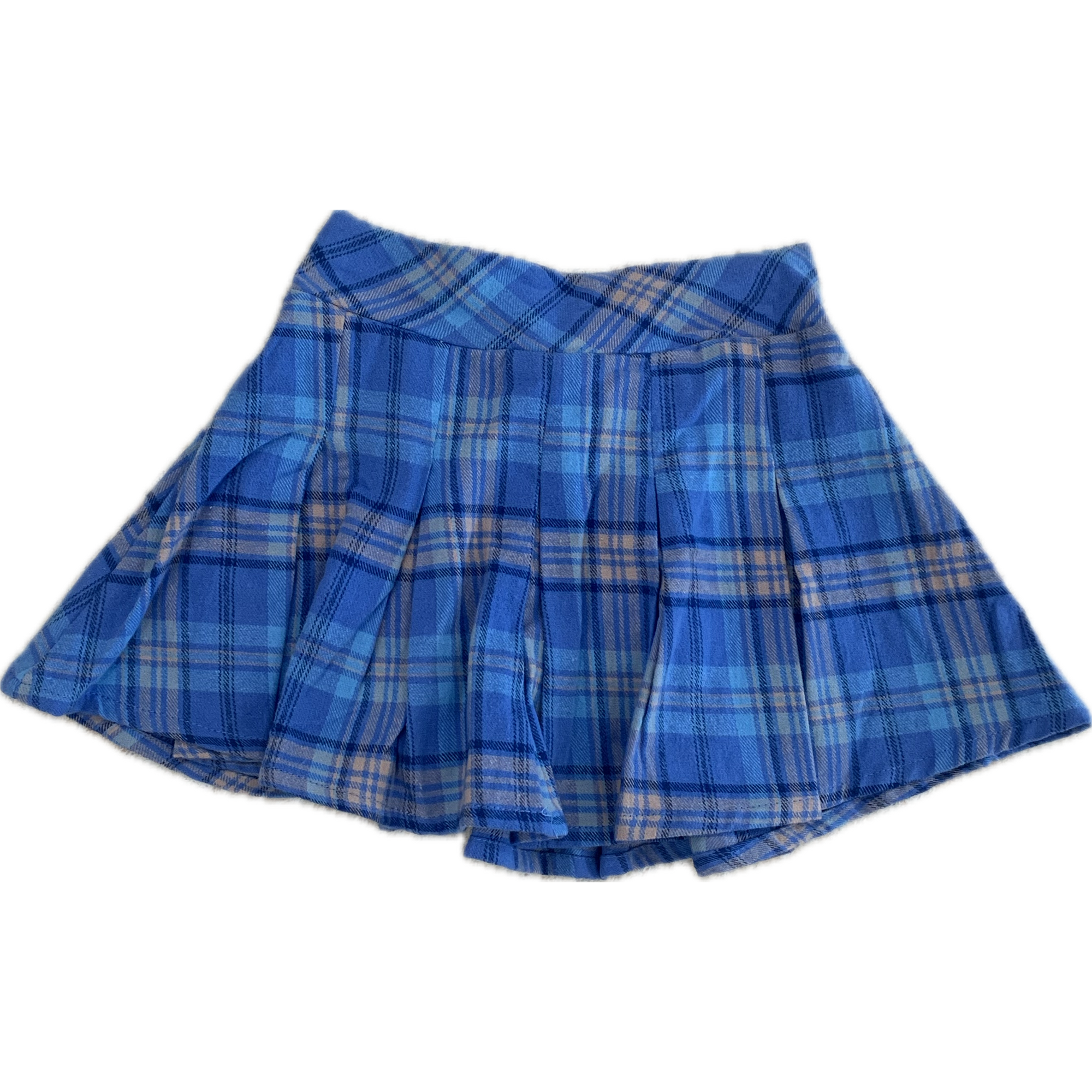 skort | blue flannel