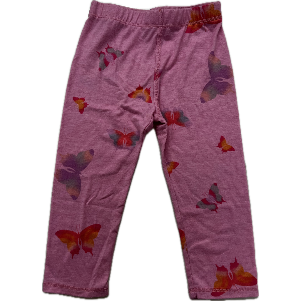 butterfly leggings | pink