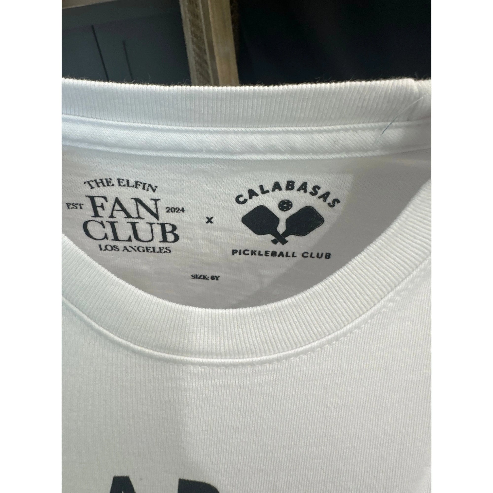 Elfin fan club x Calabasas pickleball tee