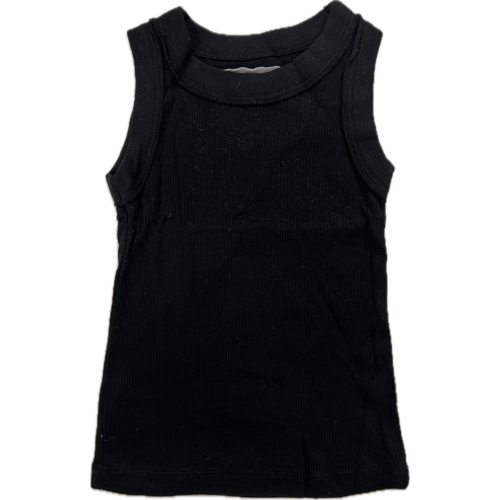 crop tank | black