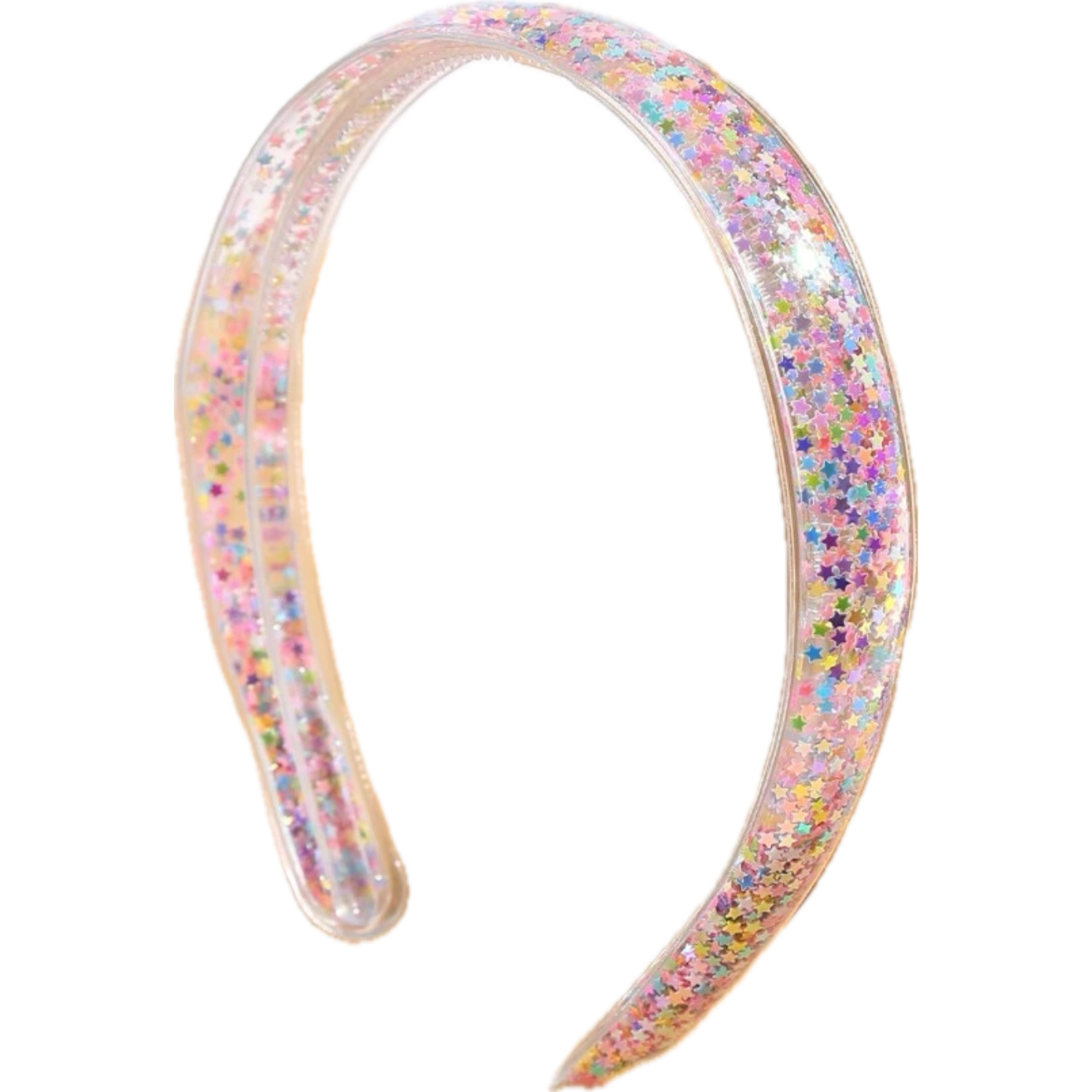 confetti heart headband