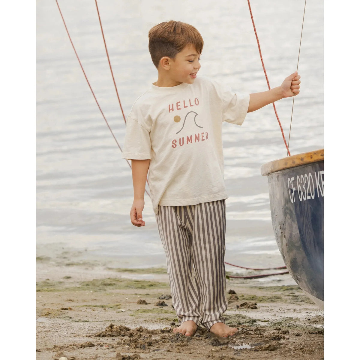 relaxed tee || hello summer