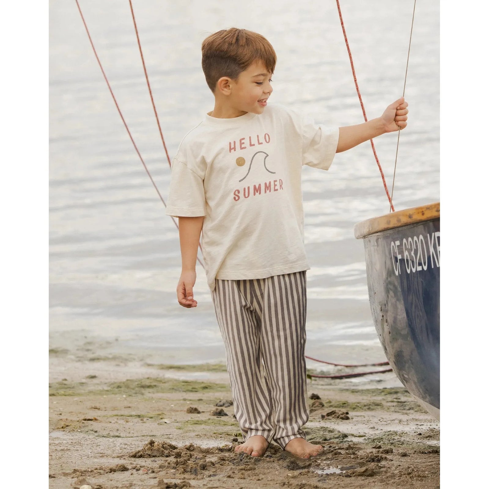 relaxed tee || hello summer