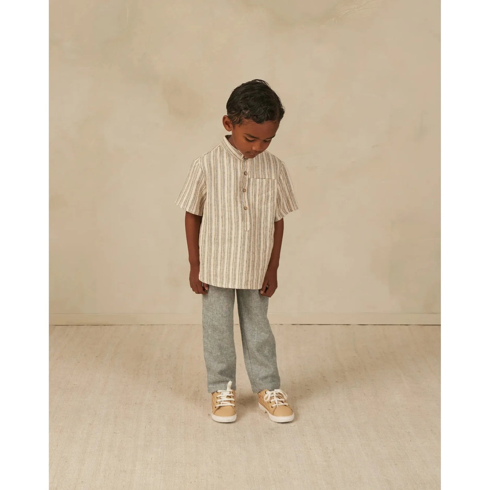 kalen pant || heathered indigo