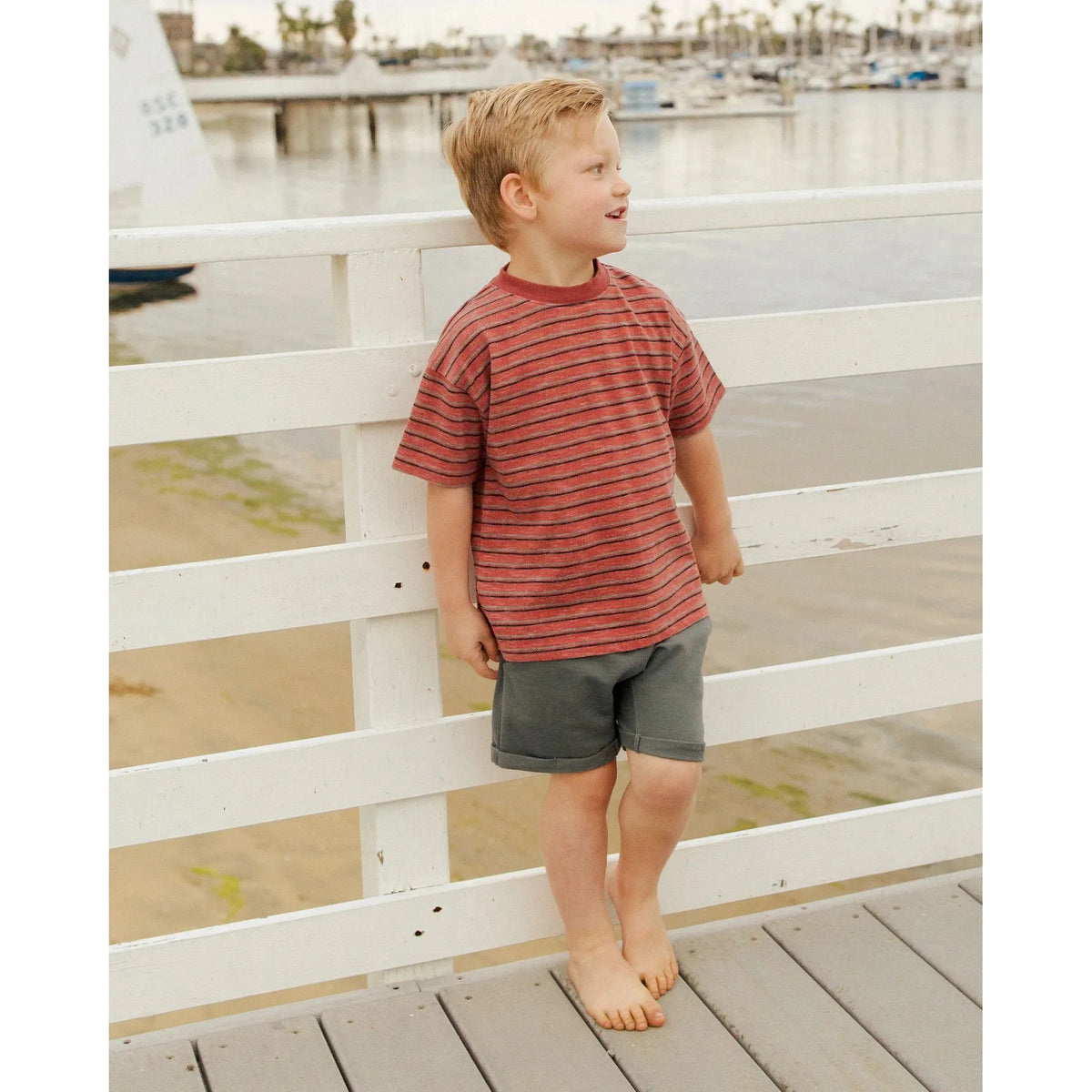 relaxed short || indigo