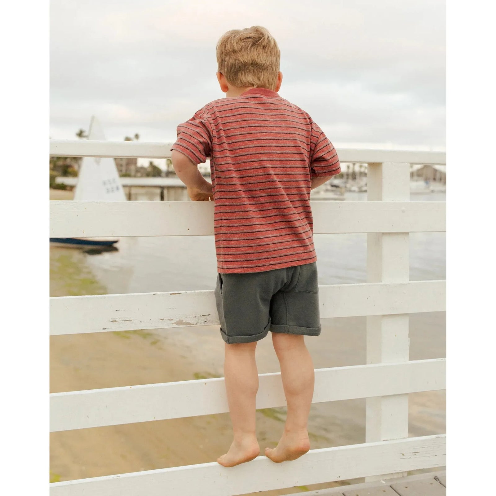 relaxed short || indigo