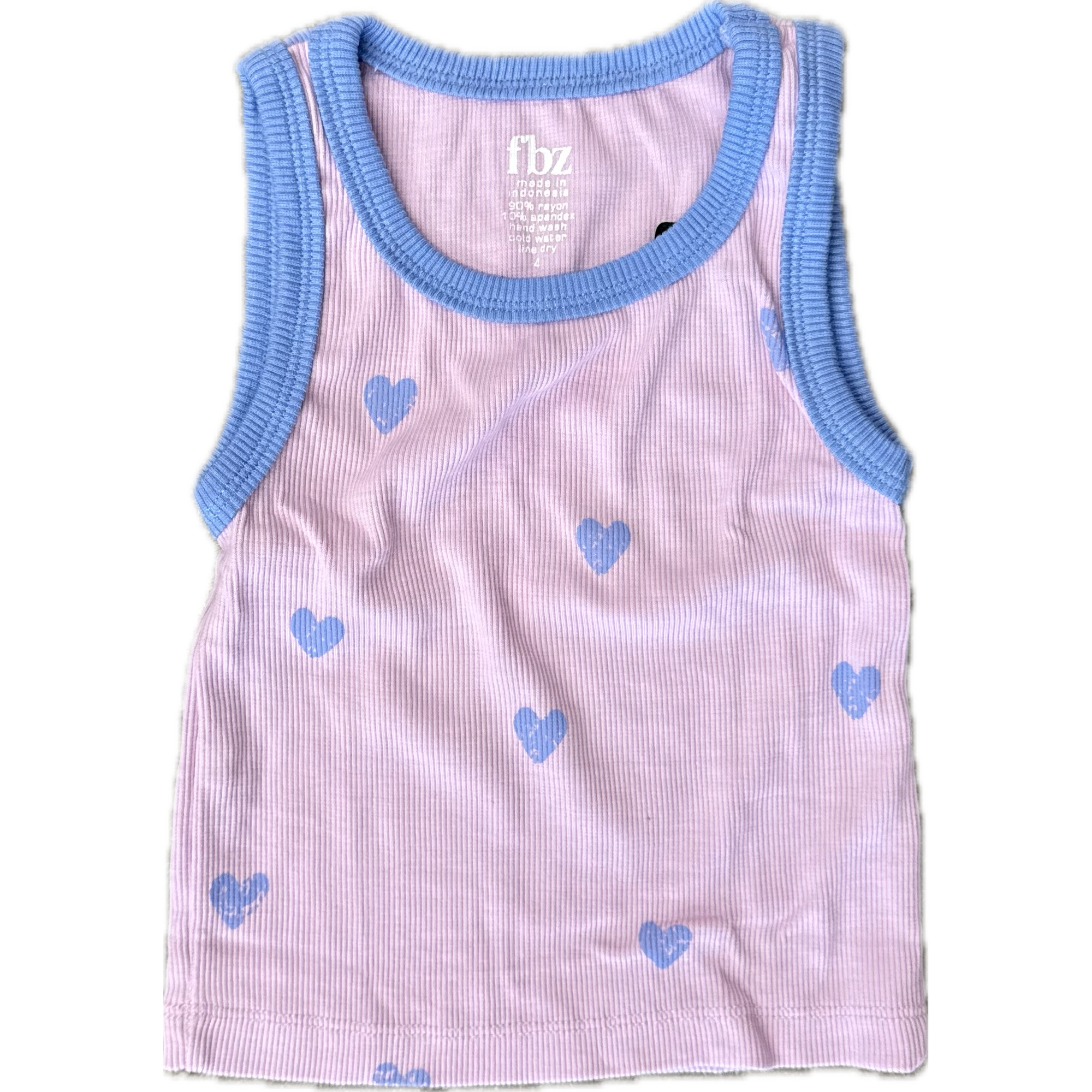blue heart tank