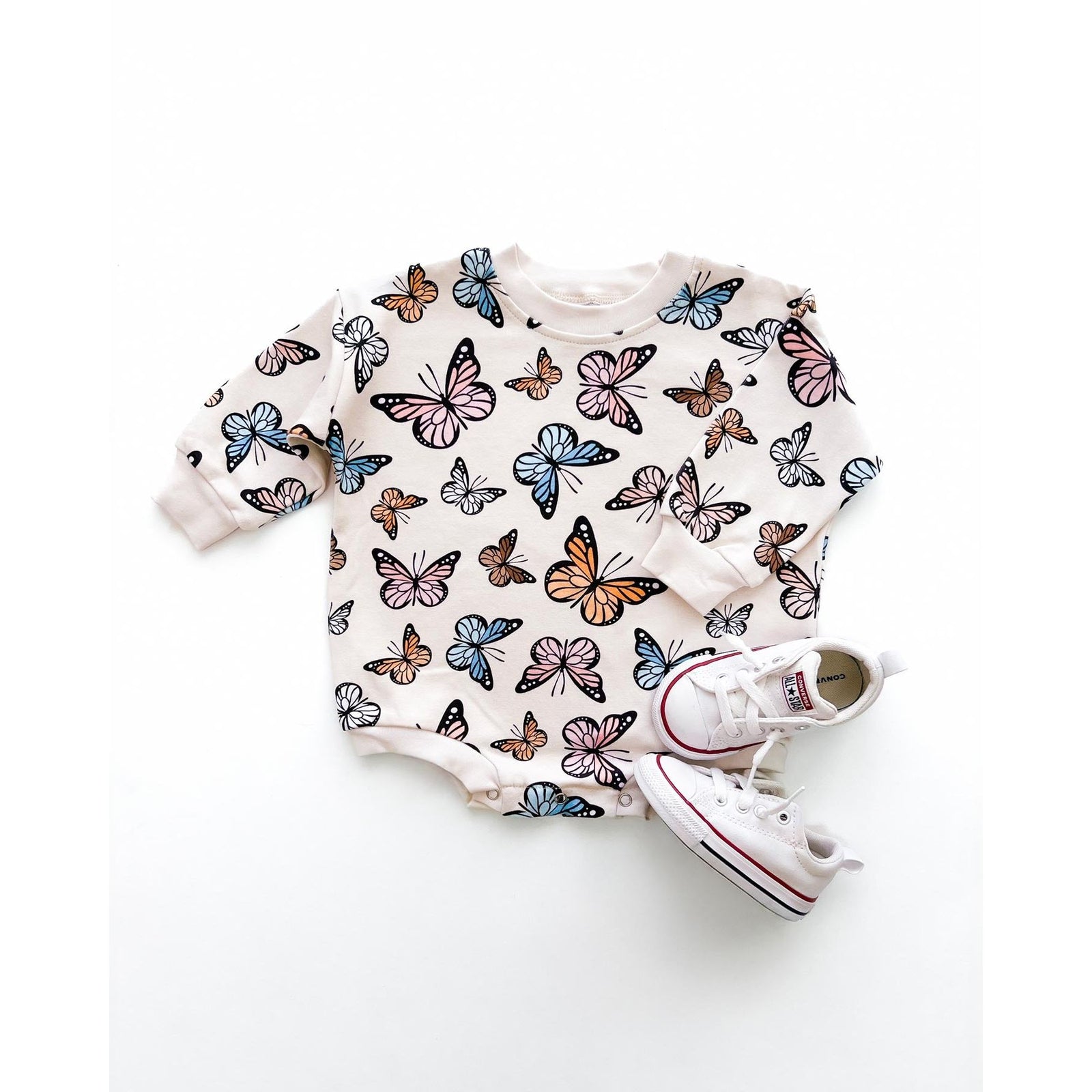 Bubble Romper | Butterflies