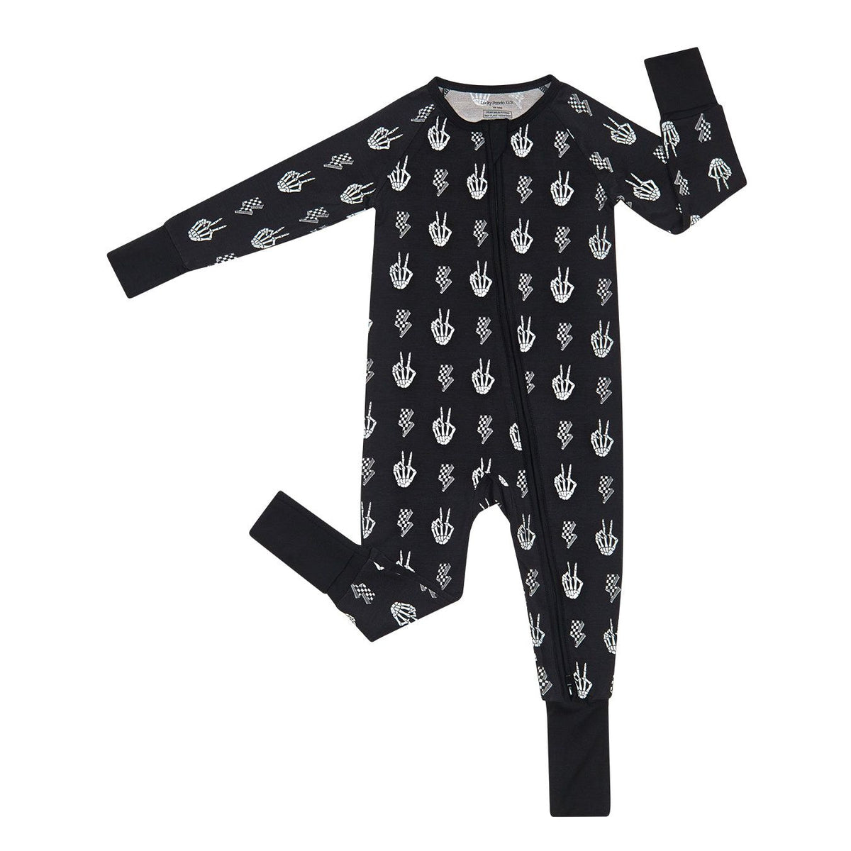 Bamboo Zip Romper | Skelly Vibes