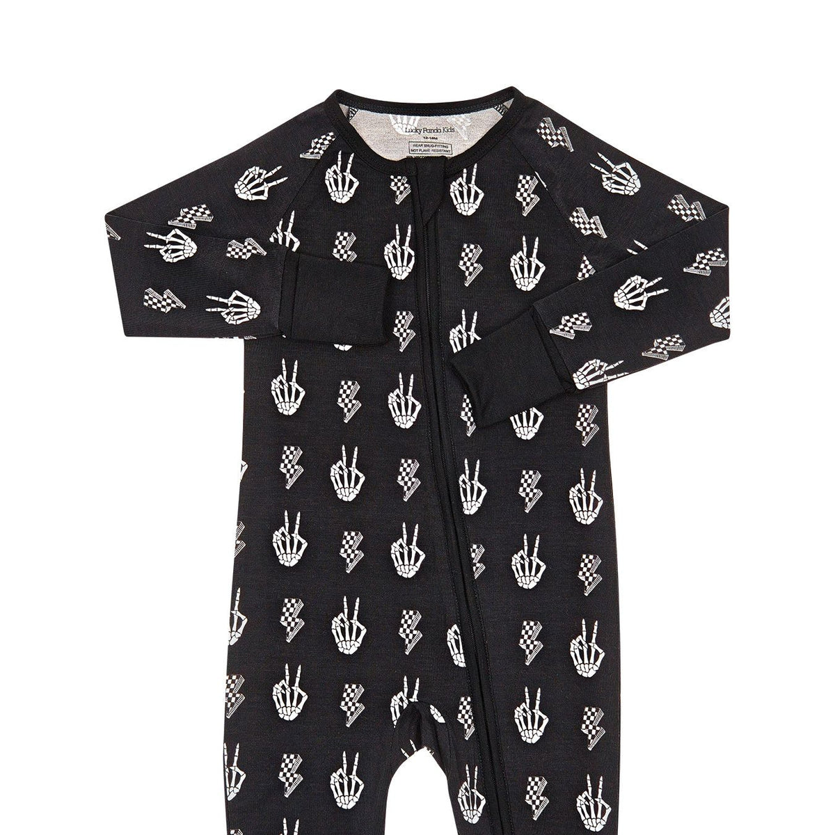 Bamboo Zip Romper | Skelly Vibes