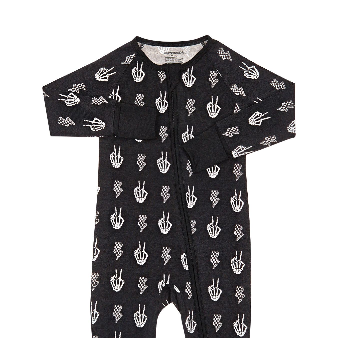Bamboo Zip Romper | Skelly Vibes