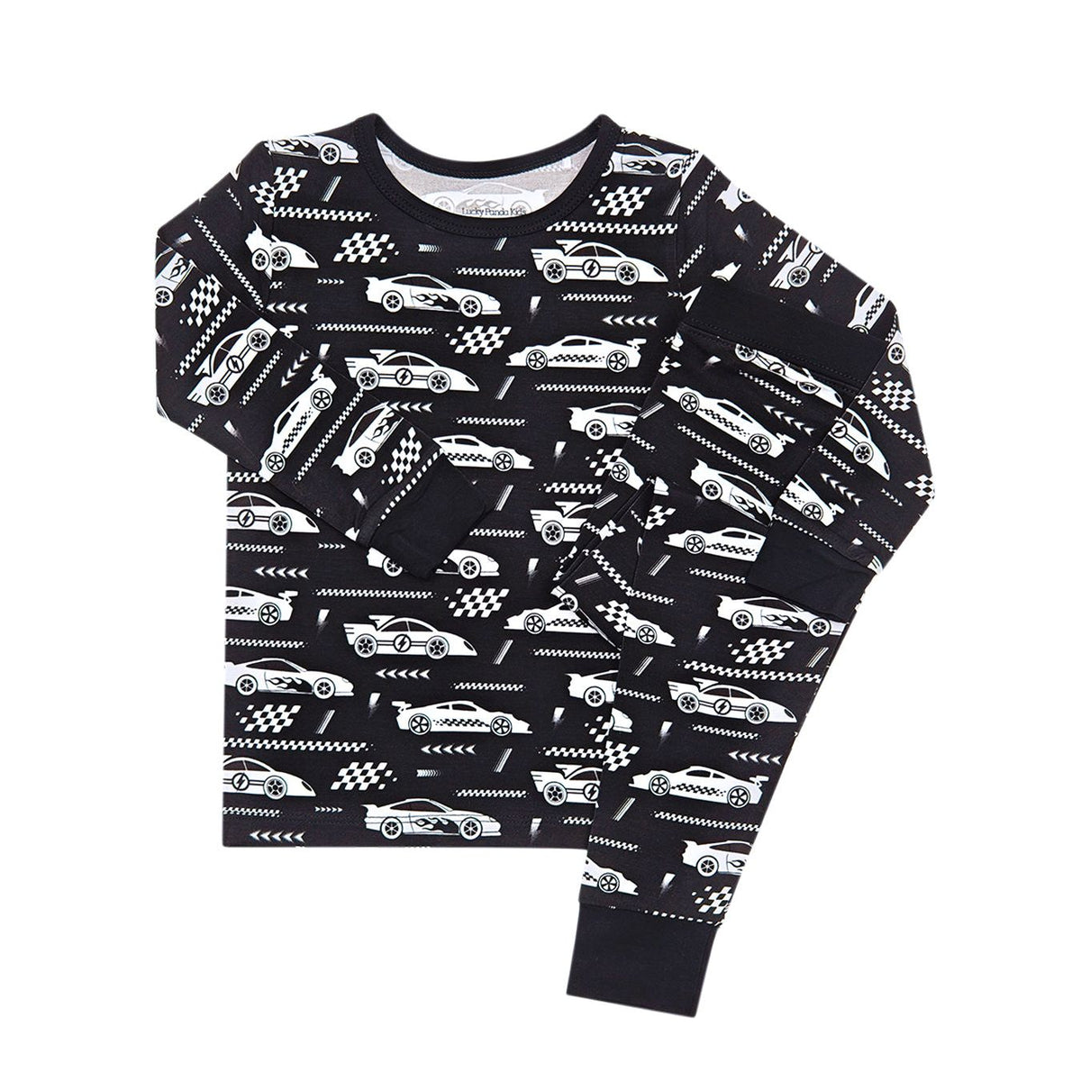 Bamboo Two Piece Set | Race Cars