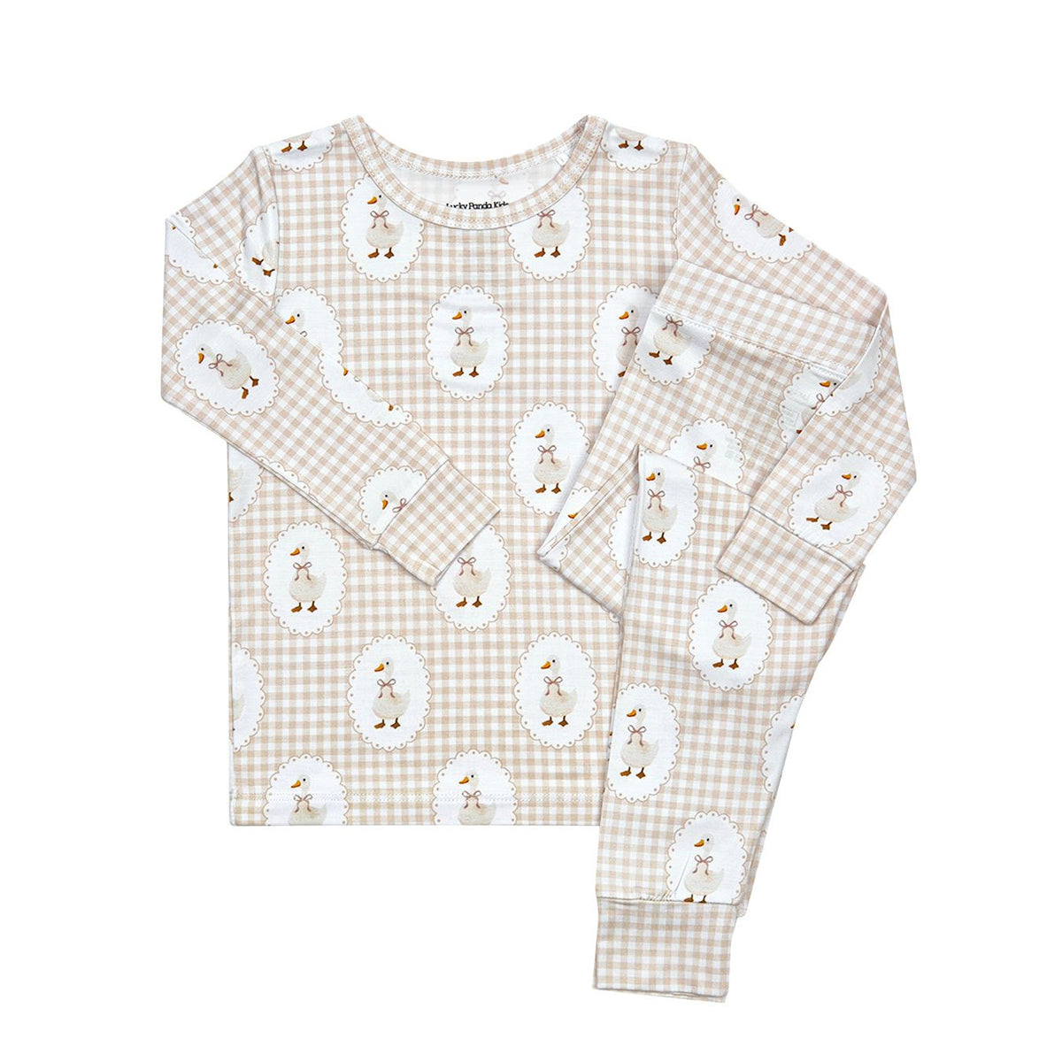 Bamboo Two Piece Set | Gingham & Goose