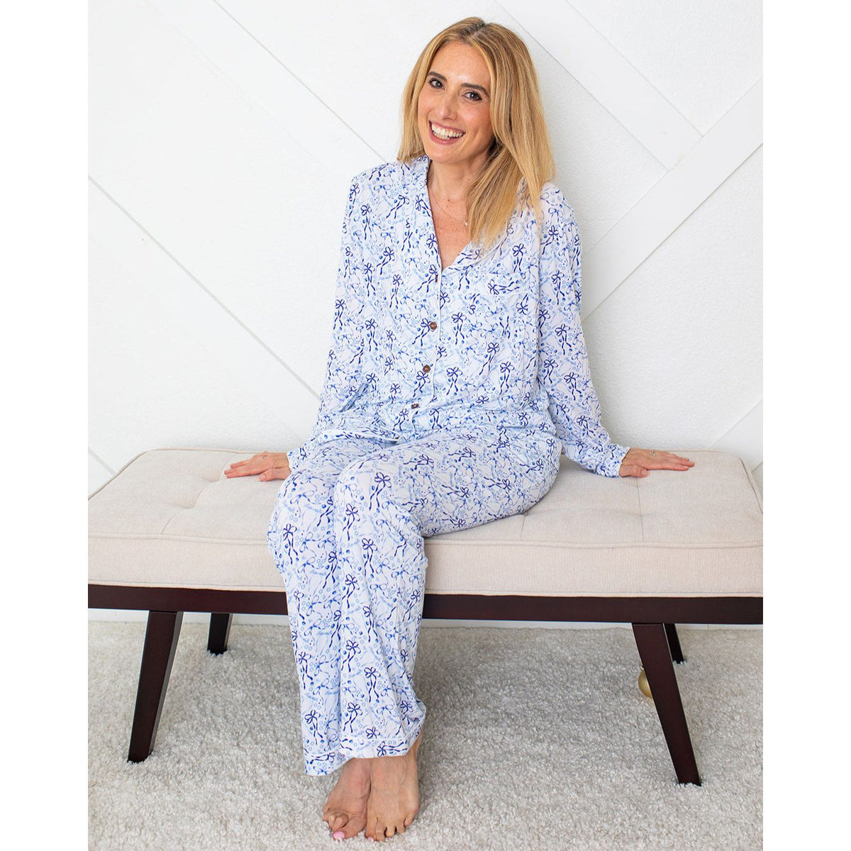 Dreidel Bows Women's Pajama