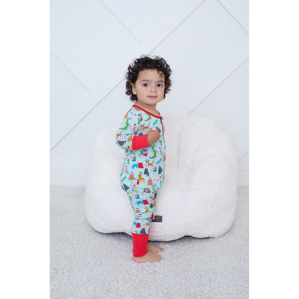 Crackling Christmas Convertible Coverall