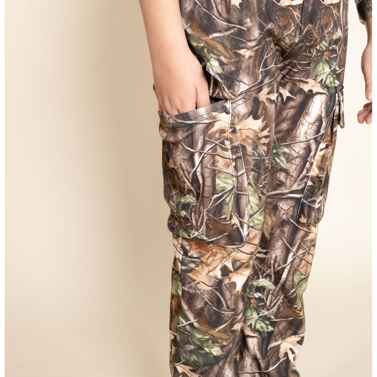 Cargo Jogger Set | Brown Camo